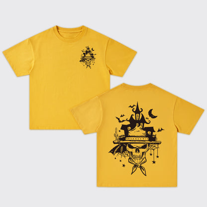 Cowboy Skull Magic Oversize T-Shirts