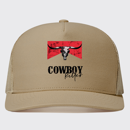 Cowboy Killer Vintage Trucker Hat