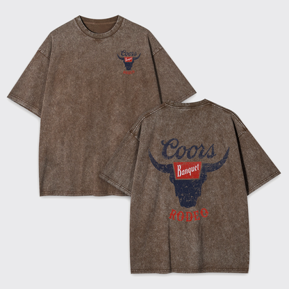 Rodeo Spirit Vintage Western Garment-dye Tees