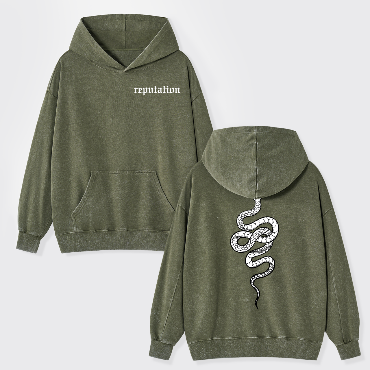 Reputation Look What You Made Me Do Garment-Dye Hoodies