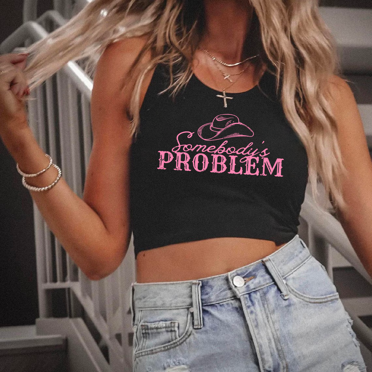 Western Country Cowgirl Tank Top