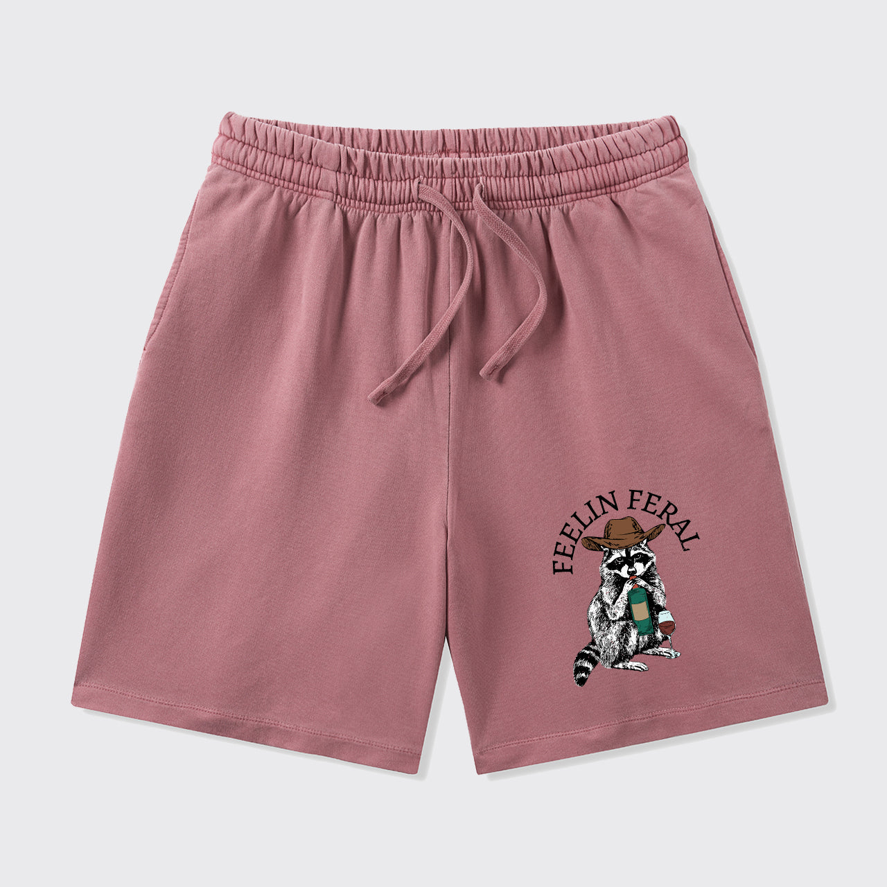 Funny Raccoon_Broncobay Shorts