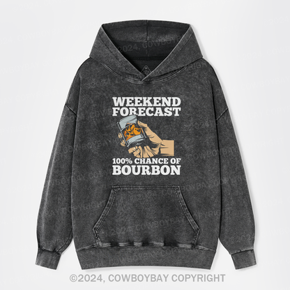 Bourbon Whiskey Garment-Dye Hoodies