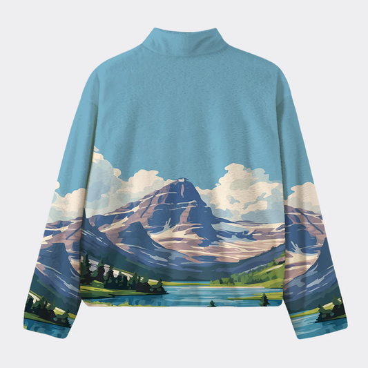 Glacier National Park Fleece Jacket