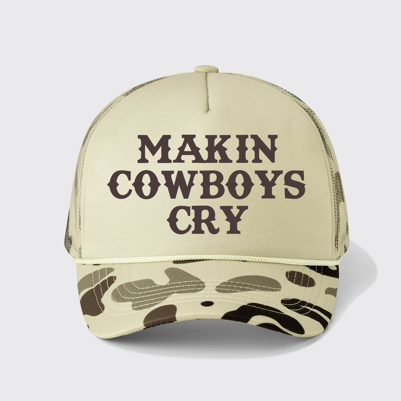 Makin Cowboys Cry Trucker Hat
