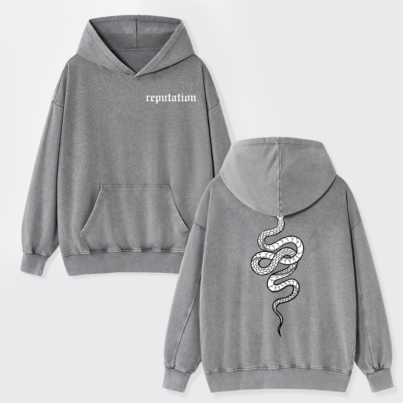 Reputation Look What You Made Me Do Garment-Dye Hoodies