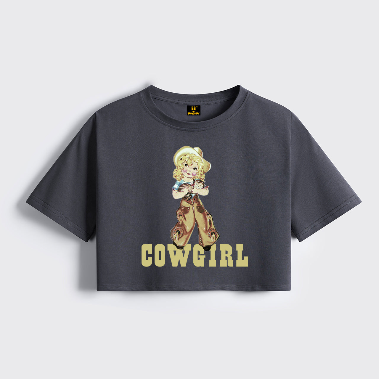 Cowgirl Cropped Boxy Tee