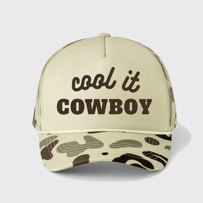 Cool It Cowboy Trucker Hat