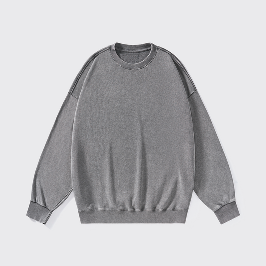 Washed Sweatshirt:Gray