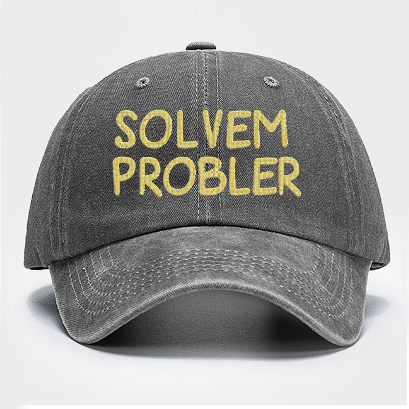 Solvem Probler Embroidered Baseball Cap