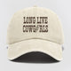 Long Live Cowgirl Washed Baseball Cap