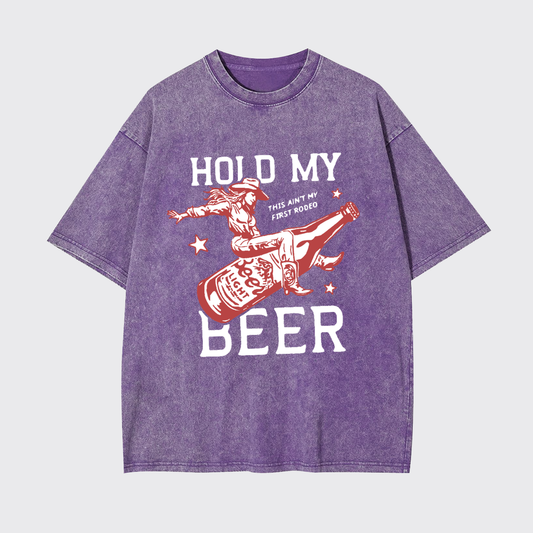 Hold My Beer Garment-dye Tees