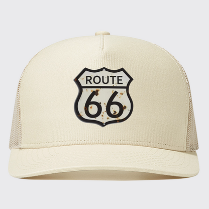Retro Route 66 Roads Trucker Hat