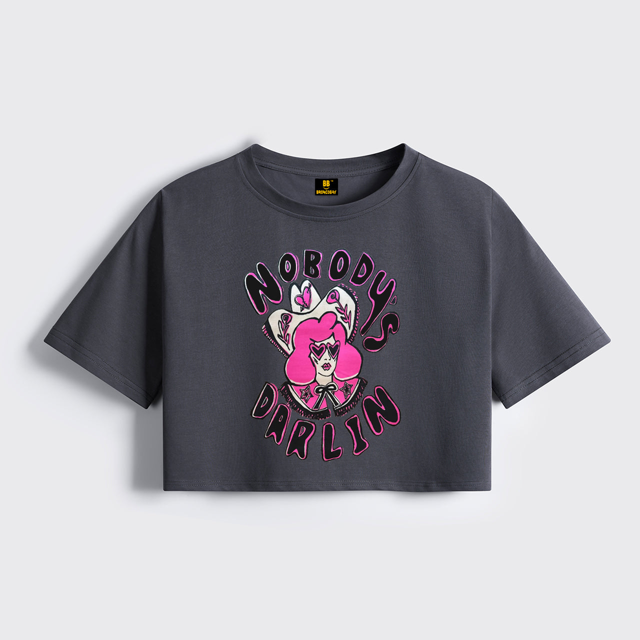 70s Cowgirl Cropped Boxy Tee