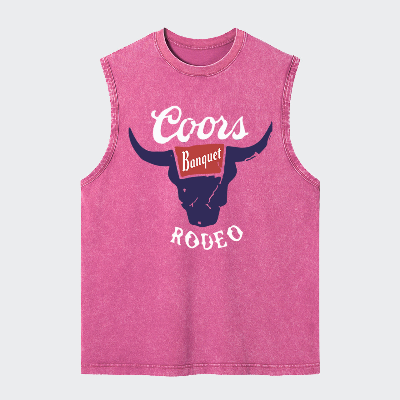Vintage Rodeo Bull Washed Tanks