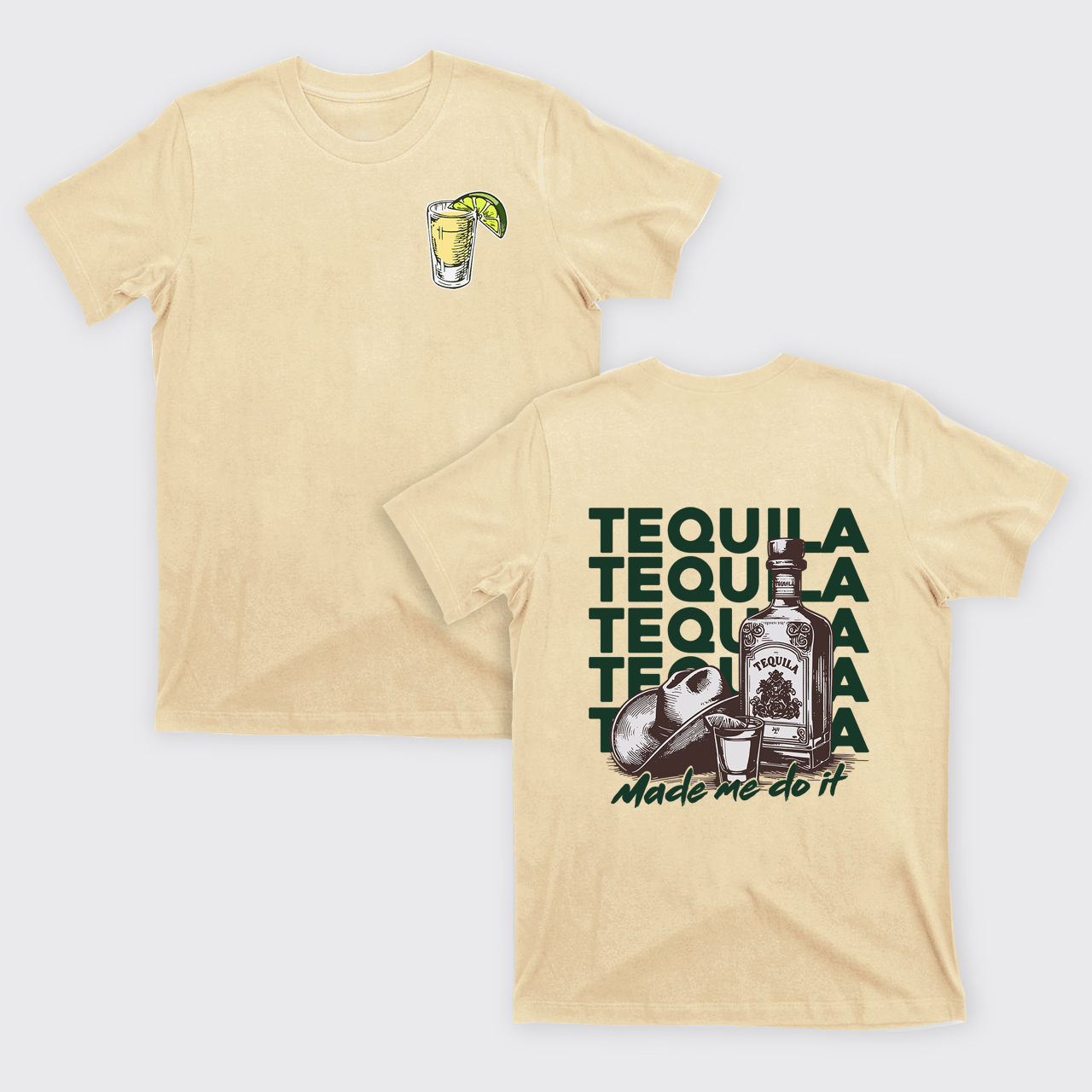 Cute Tequila Shot Lover T-Shirts