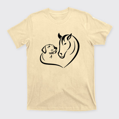 Horse Dog Lover T-Shirts