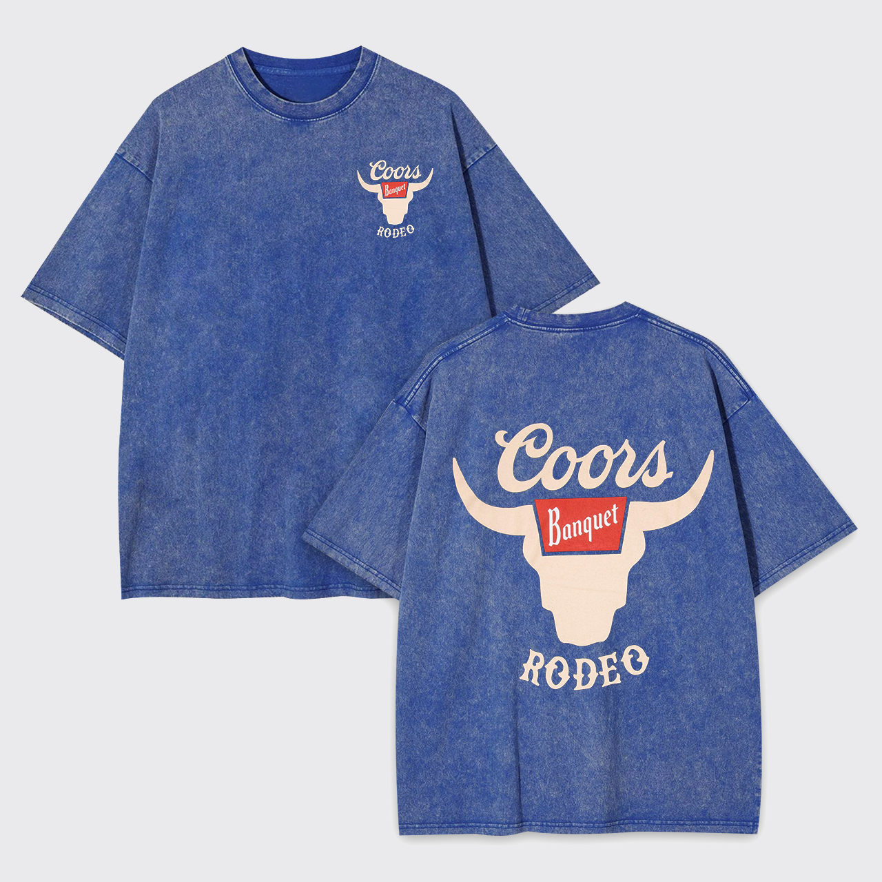 Rodeo Heritage Bold Western Garment-dye Tees
