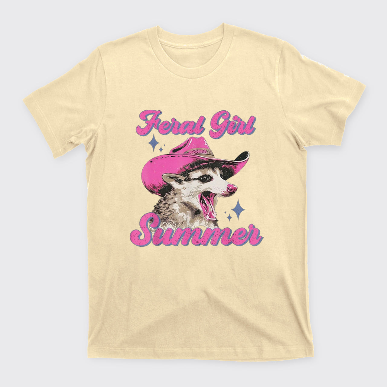 Trash Raccoon-Feral Girl T-Shirts