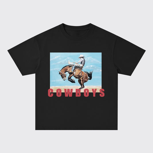 Retro Cowboys Oversize T-Shirts