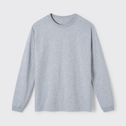 Classic Long Sleeves:Light Grey