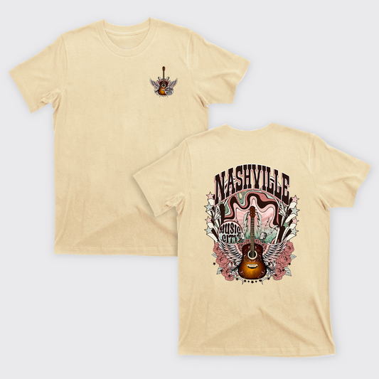 Western Nasville Music City Country Cowboy T-Shirts