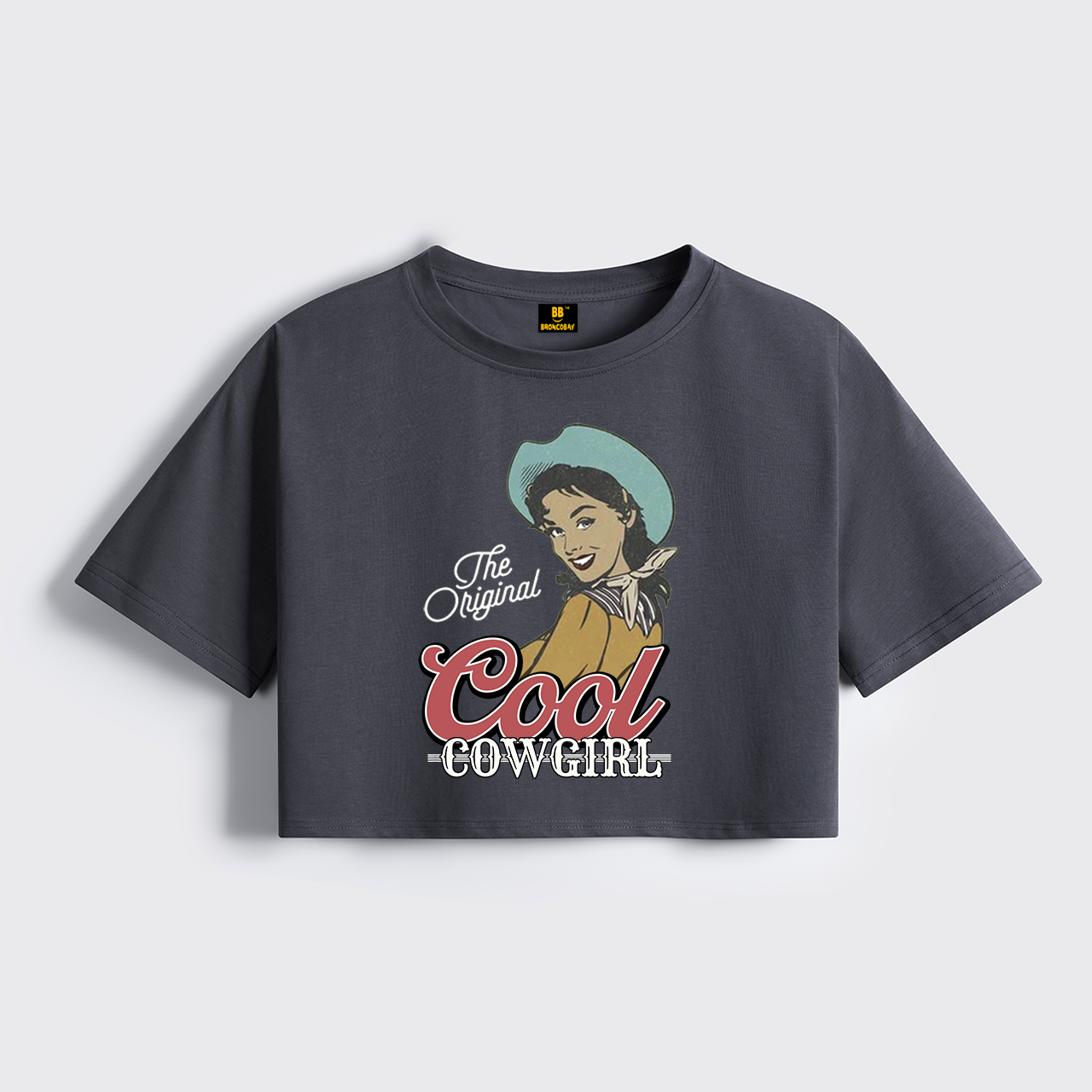 Cool Cowgirl Cropped Boxy Tee