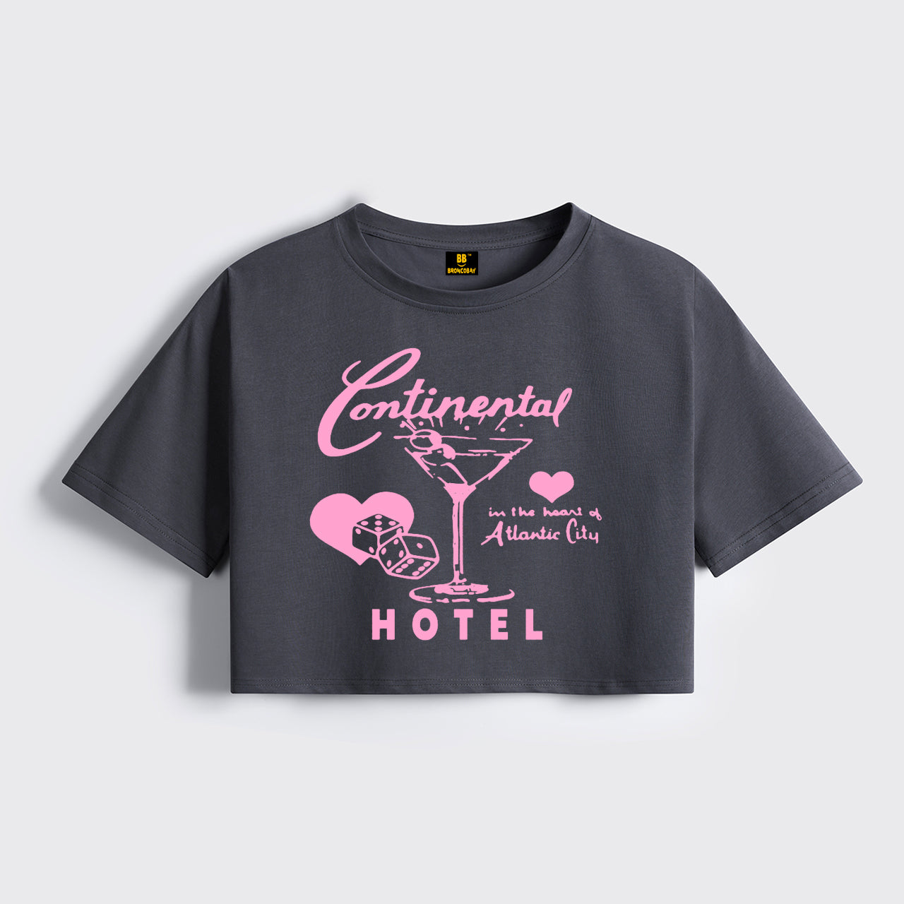 Holiday Romance Cropped Boxy Tee