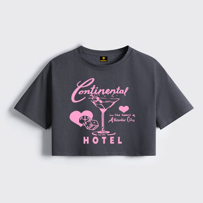 Holiday Romance Cropped Boxy Tee