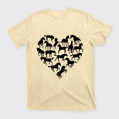 Horse Heart T-Shirts