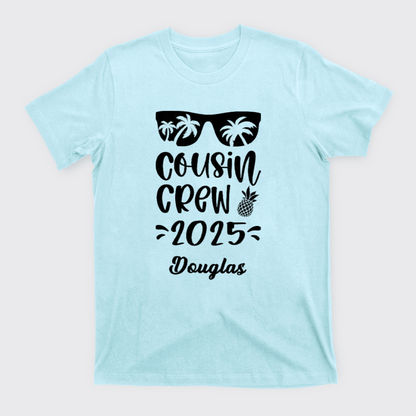 Personalized Cousin Crew 2025 T-Shirts