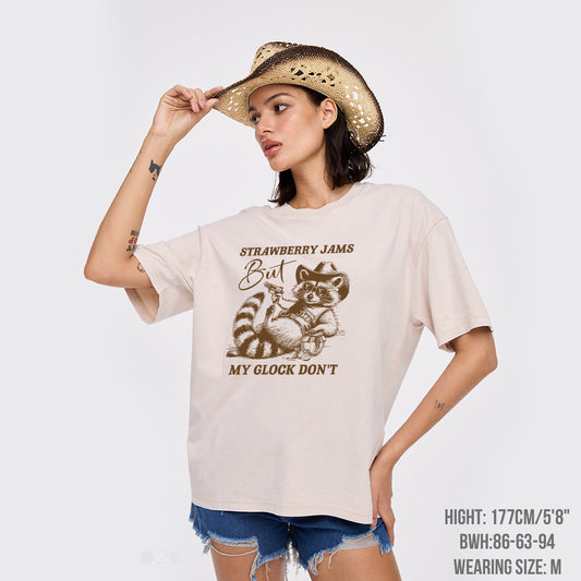 Funny Trash Raccoon Garment-dye Tees