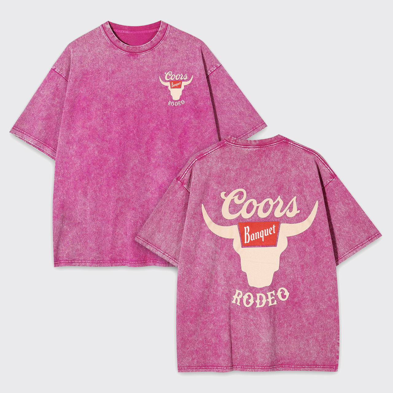 Rodeo Heritage Bold Western Garment-dye Tees