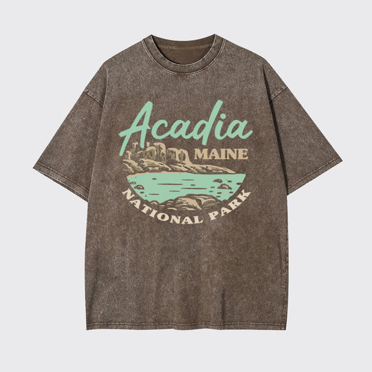 Nature Hiking Garment-dye Tees