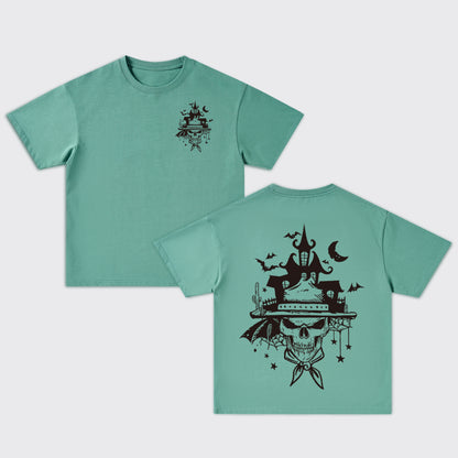 Cowboy Skull Magic Oversize T-Shirts