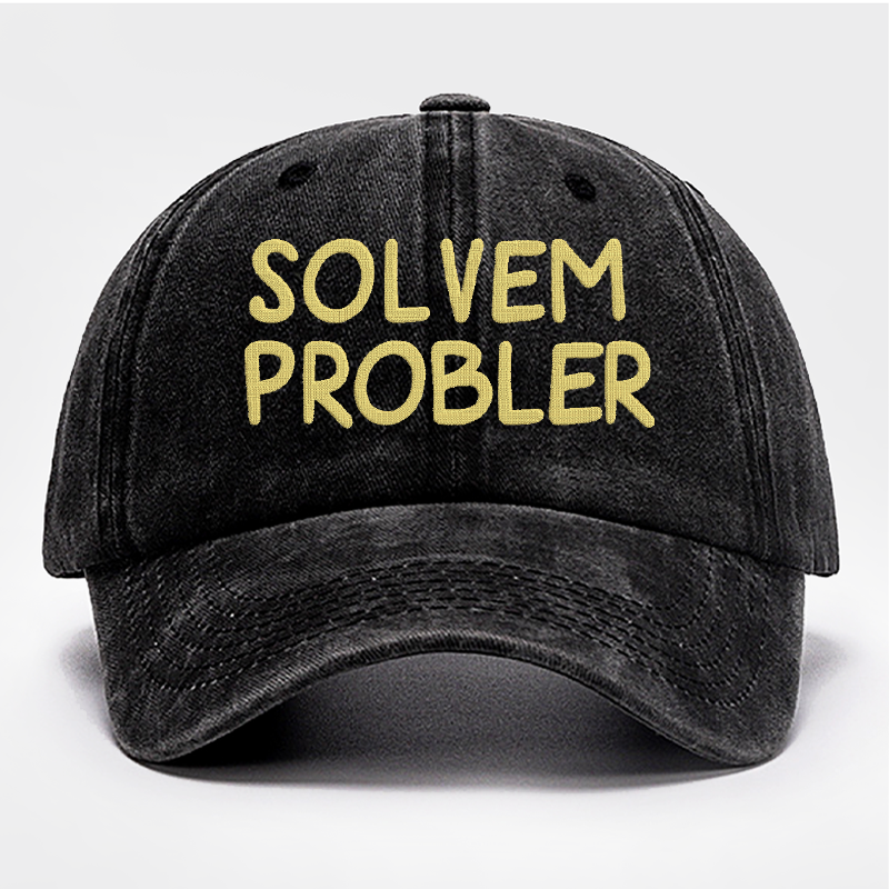 Solvem Probler Embroidered Baseball Cap