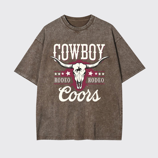 Cowboy Rodeo Garment-dye Tees