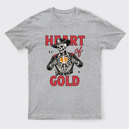 Heart Of Gold Western T-Shirts