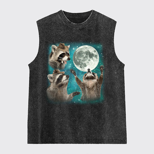 Three Raccoons Washed Tanks