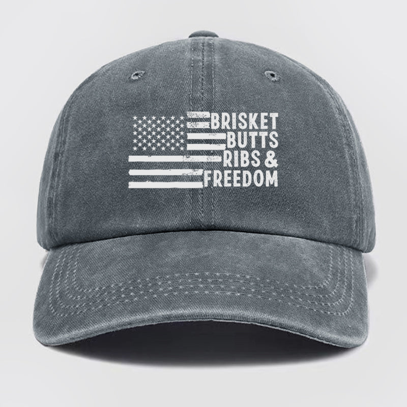 Bbq Gifts For Men, American Washed Baseball Cap