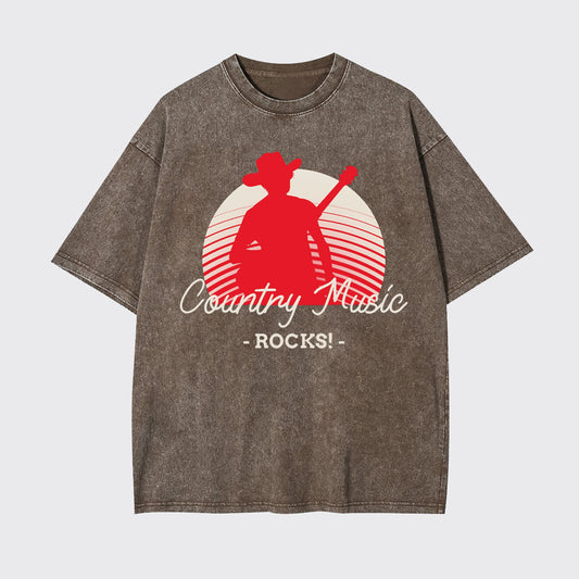 Country Music Is Great Garment-dye Tees