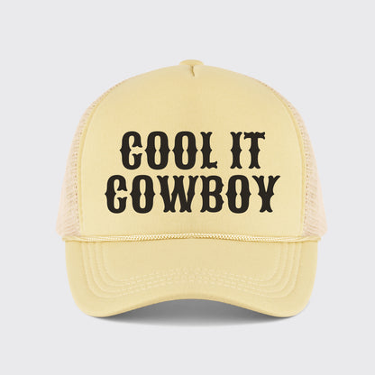 Cool It Cowboy Trucker Hat