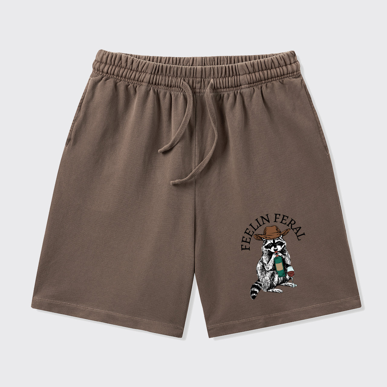 Funny Raccoon_Broncobay Shorts