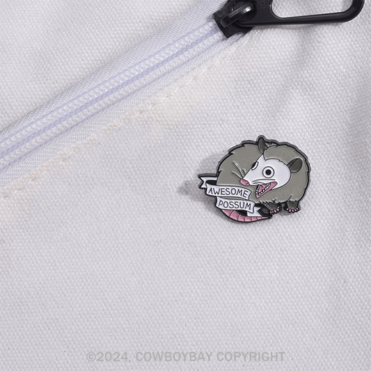 Awesome Possum_Broncobay Pin