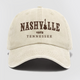 Nashville Tennessee Washed Baseball Cap