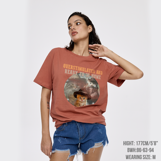Overstimulated And Ready To Go Home T-Shirts
