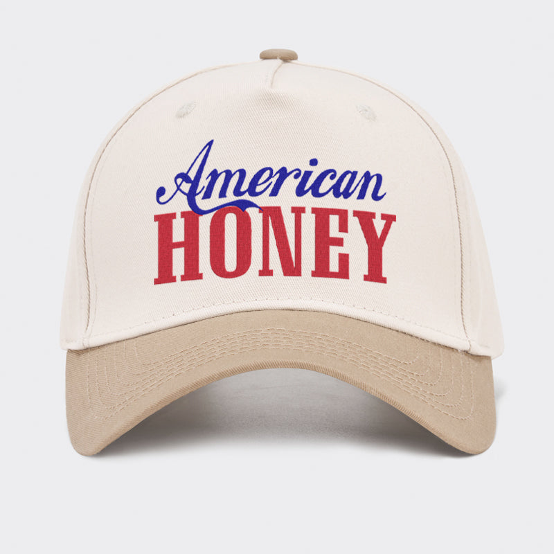 American Honey Embroidered Baseball Cap
