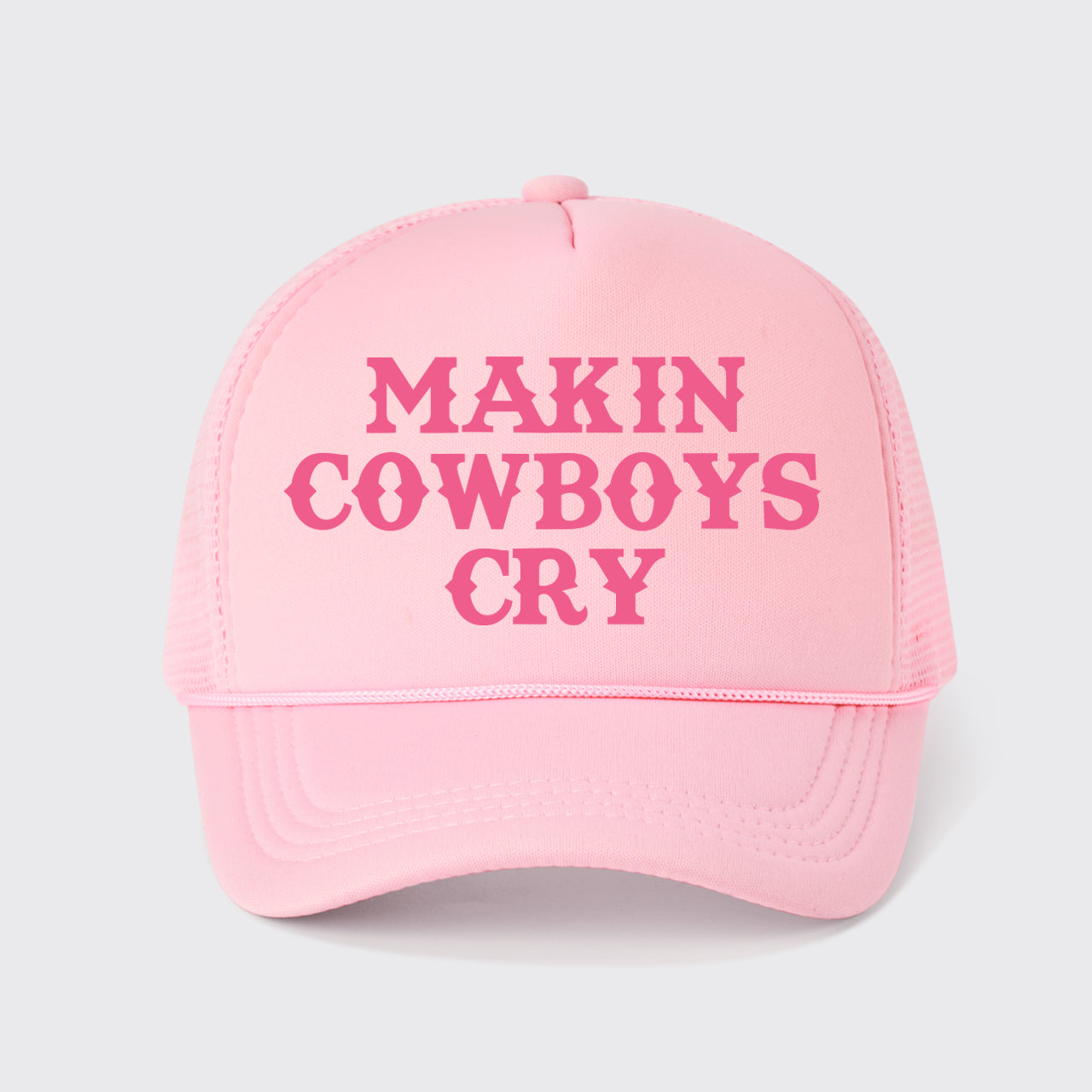 Makin Cowboys Cry Trucker Hat