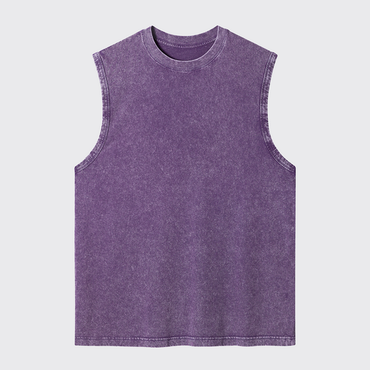 Washed Tank:Purple