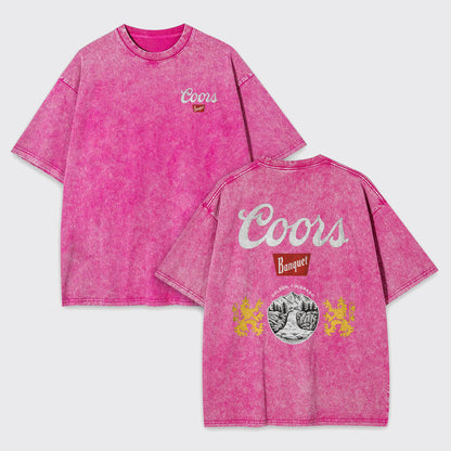 Cool Cowboy Retro Landscape Garment-dye Tees